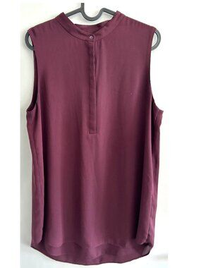 Babaton Burgundy Top Sz M